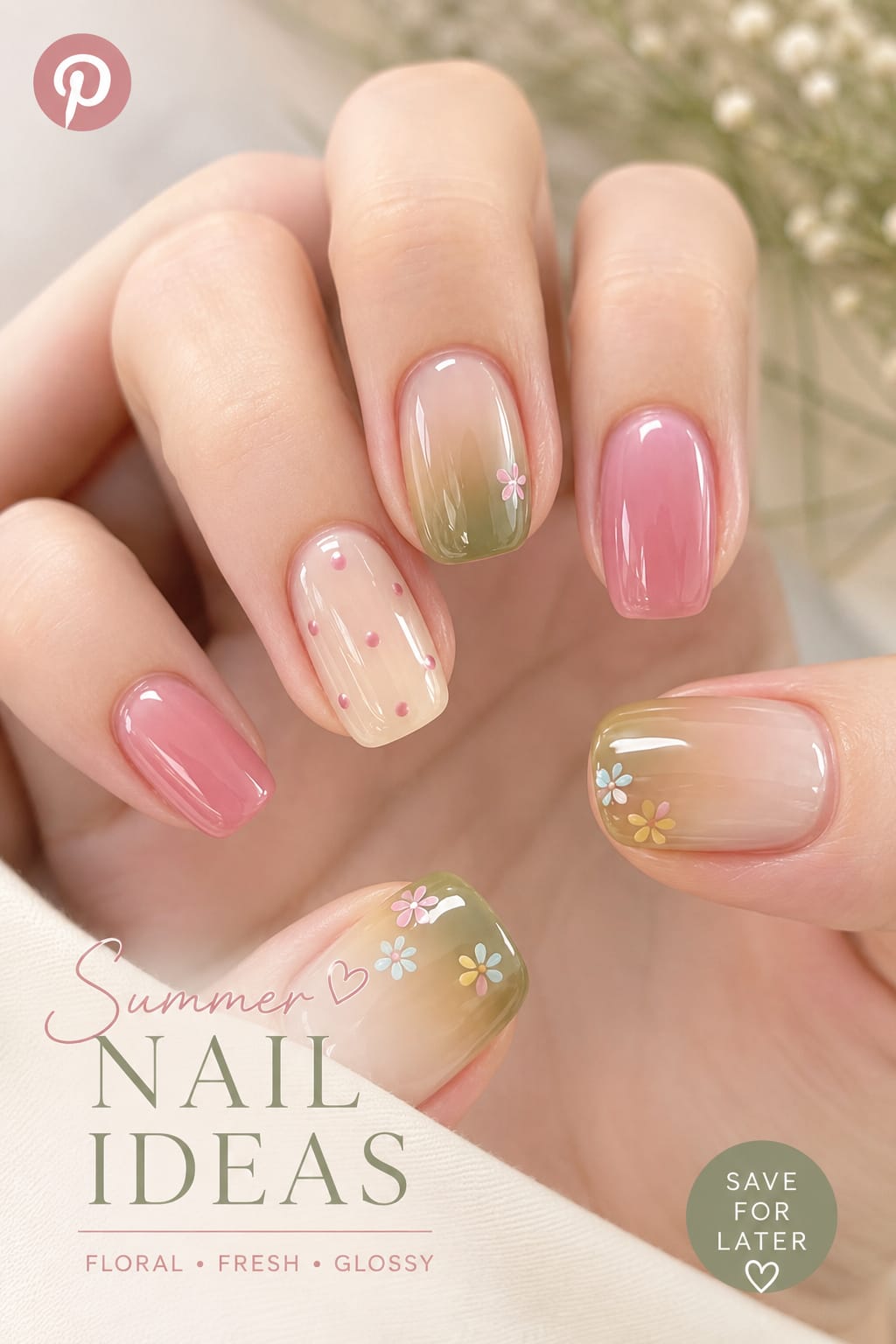 Summer nail art