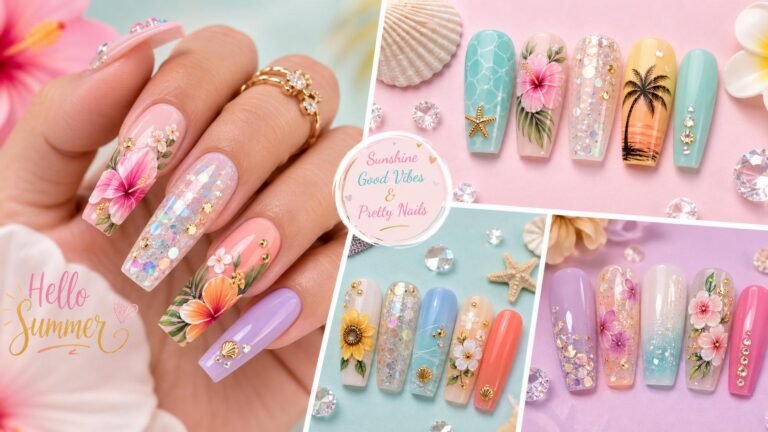 35 Acrylic Summer Nail Art Ideas for a Bright and Stylish Manicure
