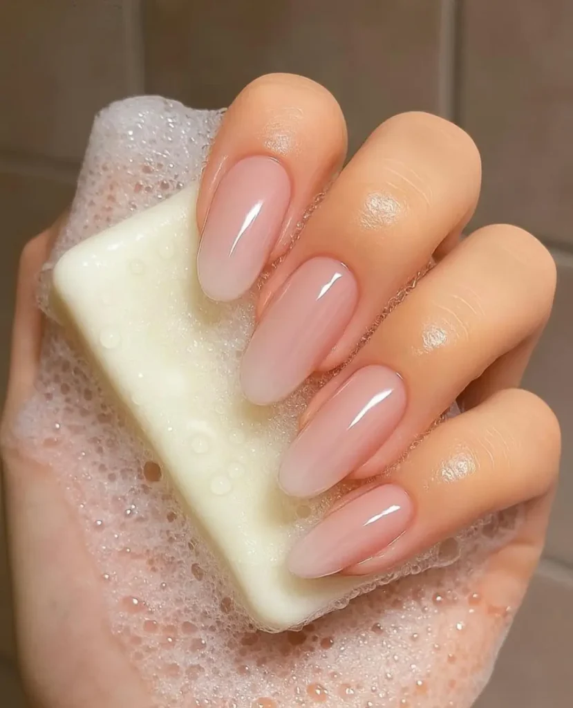 Soap nails