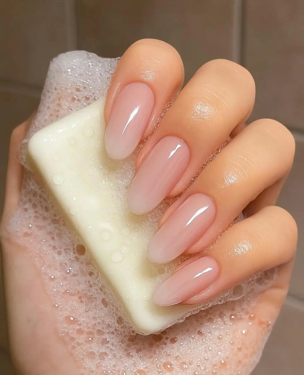 Soap nails