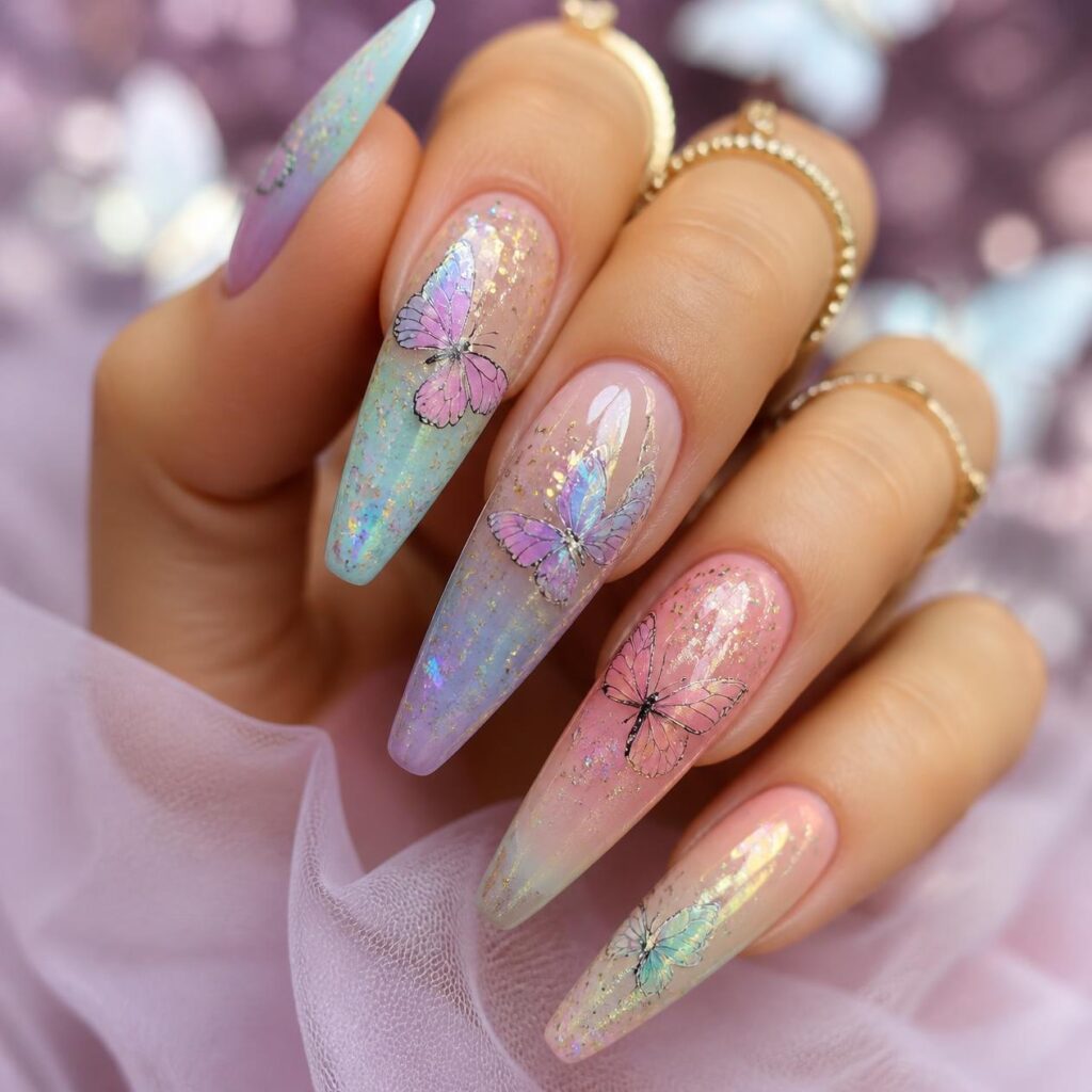 Butterfly Nails