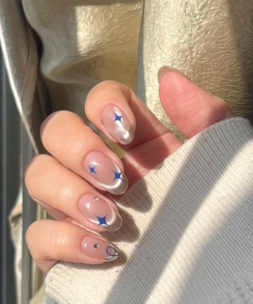 round nail shape