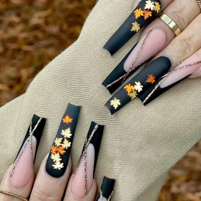 Long Coffin Fake Nails: Gorgeous Autumn Styles to Try Now