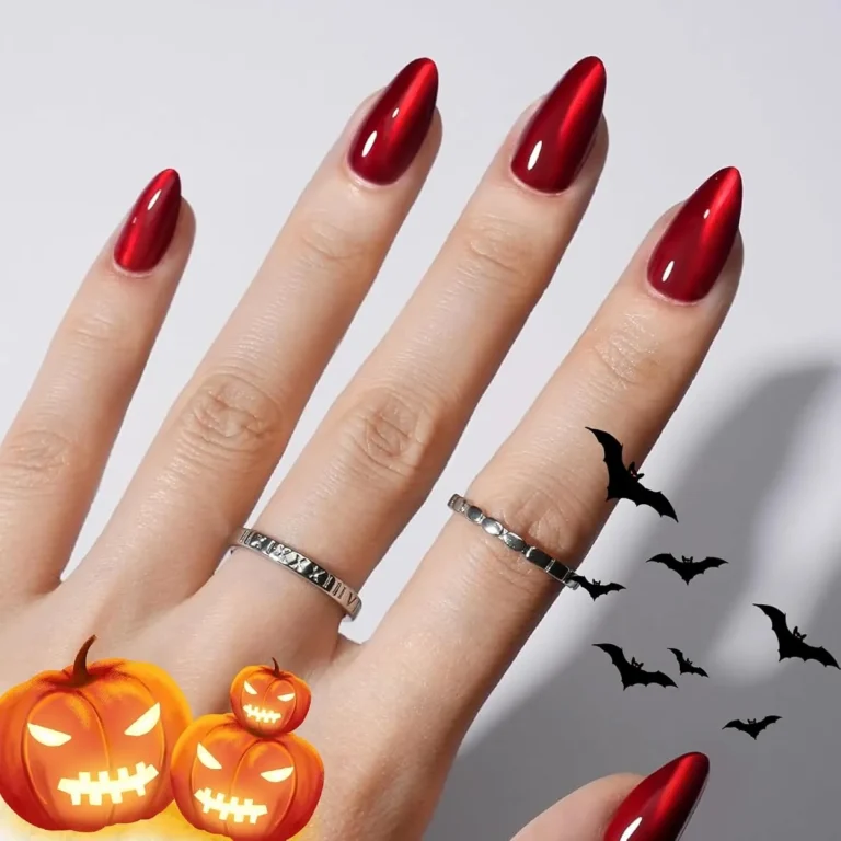 short squoval shape Holiday Nails: Stunning Festive Ideas