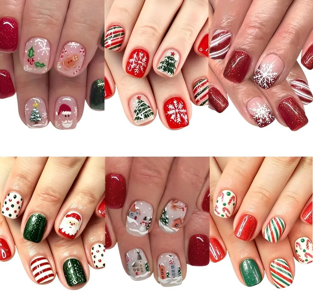 holiday nails - image 1