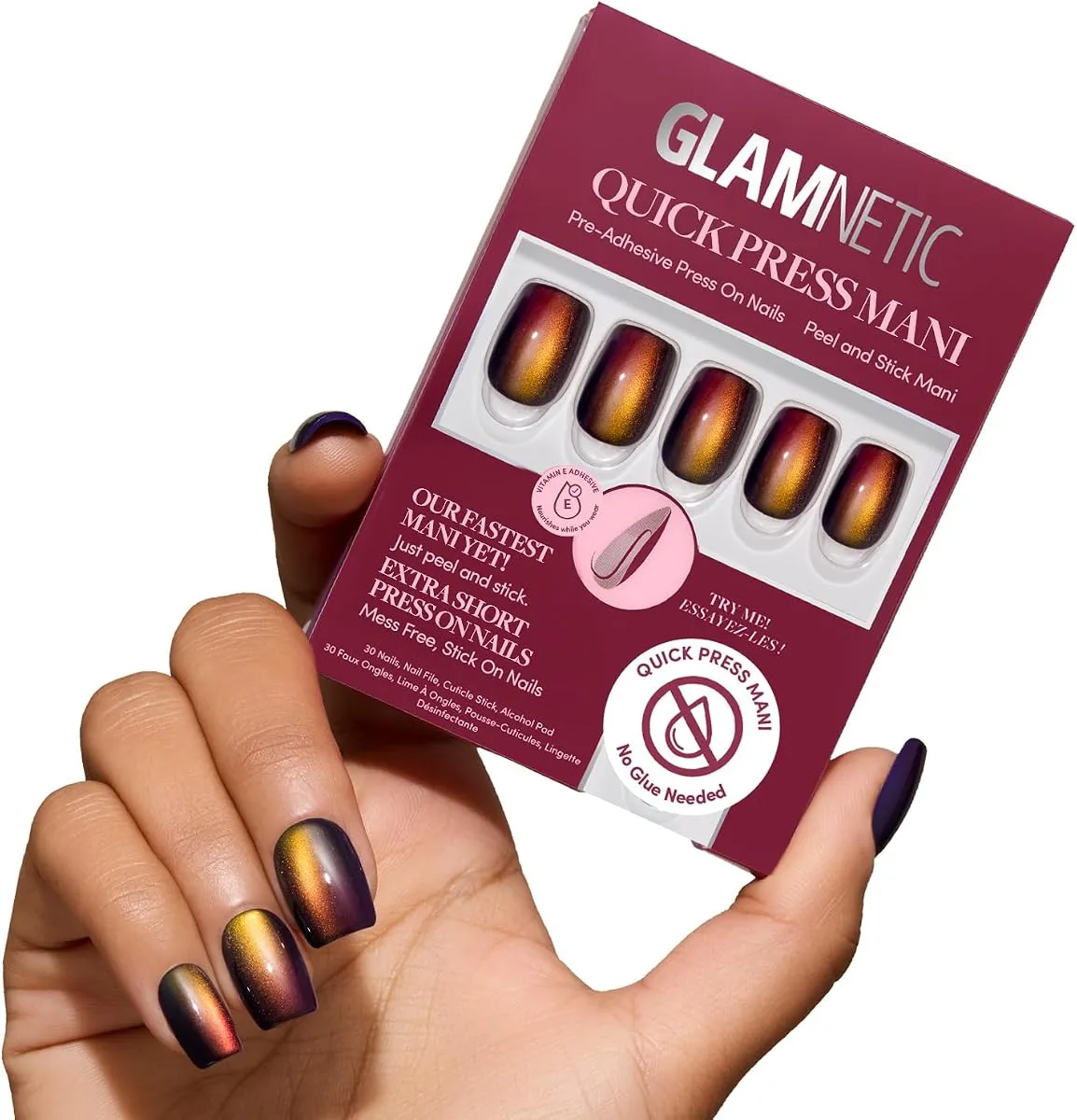 Extra Short Square Press On Nails - image 1