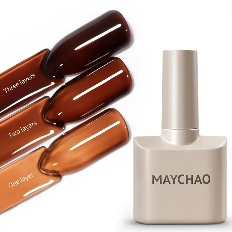 Brown Jelly Gel Nails: Sheer to Deep Chocolate Looks