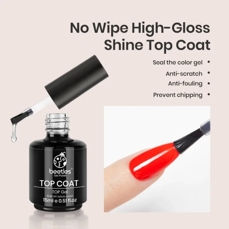 Gel Nail Top Coat: Stunning High Gloss Shine Guide