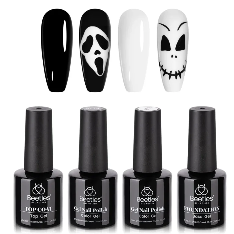 Monochrome Manicures: 5 Stunning Black and White Gel Sets