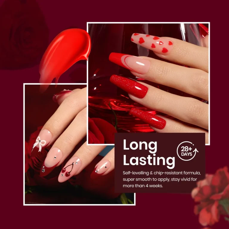 Glitter Gel Nail Polish Set: Stunning DIY Home Manicures