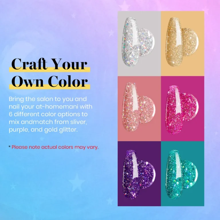 Glitter Gel Nail Polish Step by Step Application Guide: Best Tips