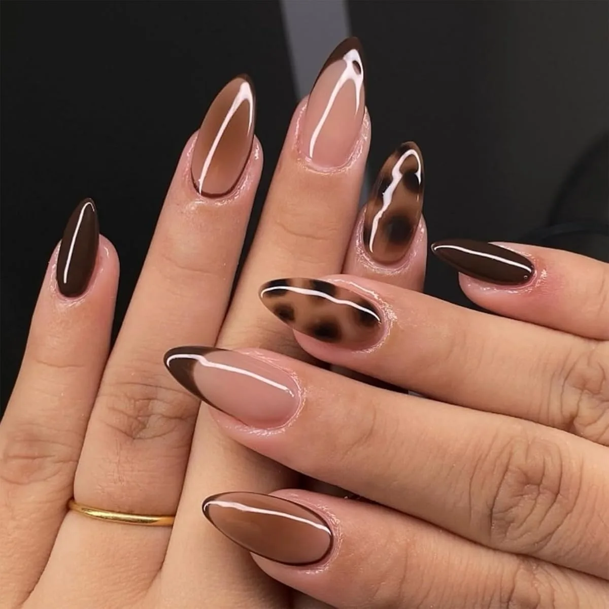 Almond Press On Nails - image 2