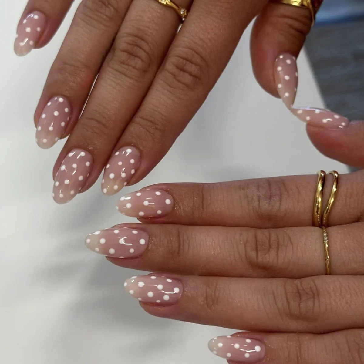 French Tip Press On Nails - image 2