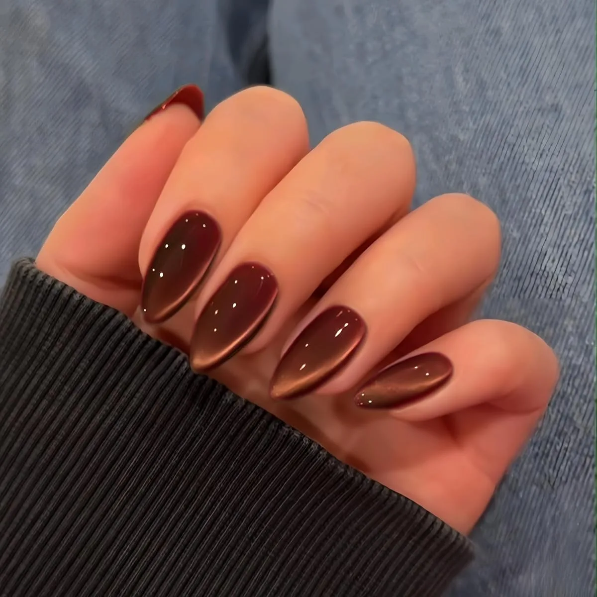 cat eye nails - image 2