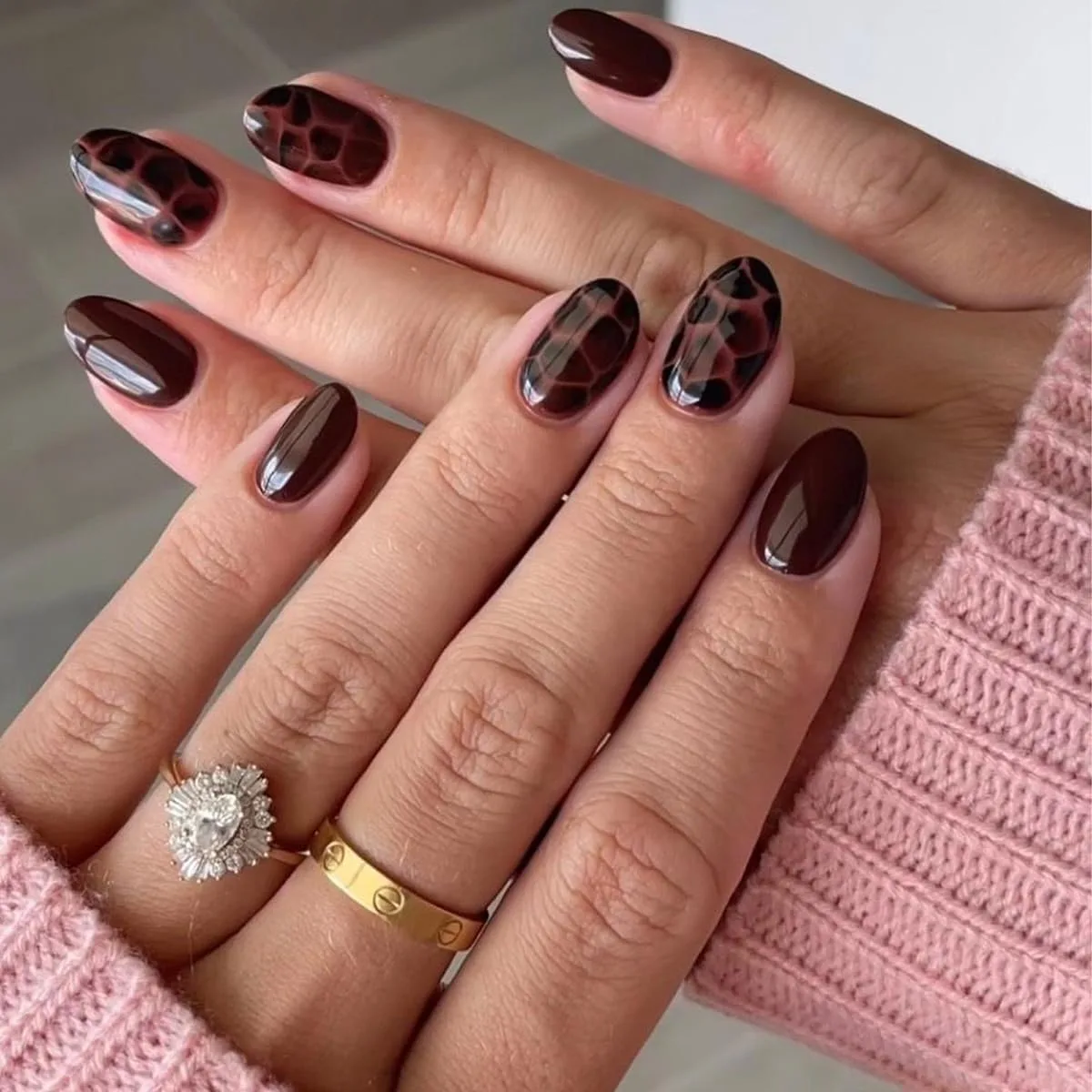 animal print nails - image 2