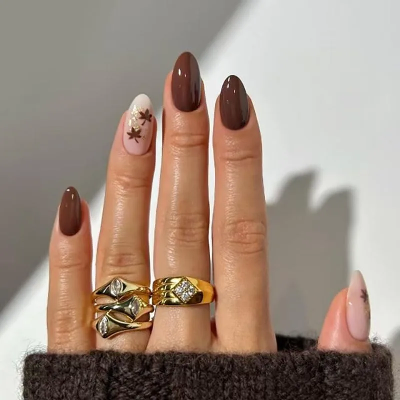 neutral brown gel polish - image 2