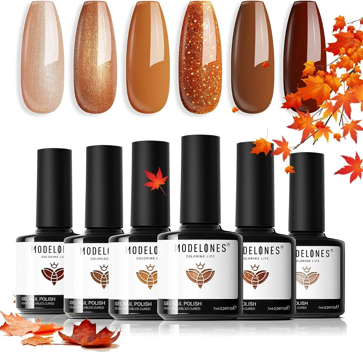 Fall Gel Nail Polish Set - image 2