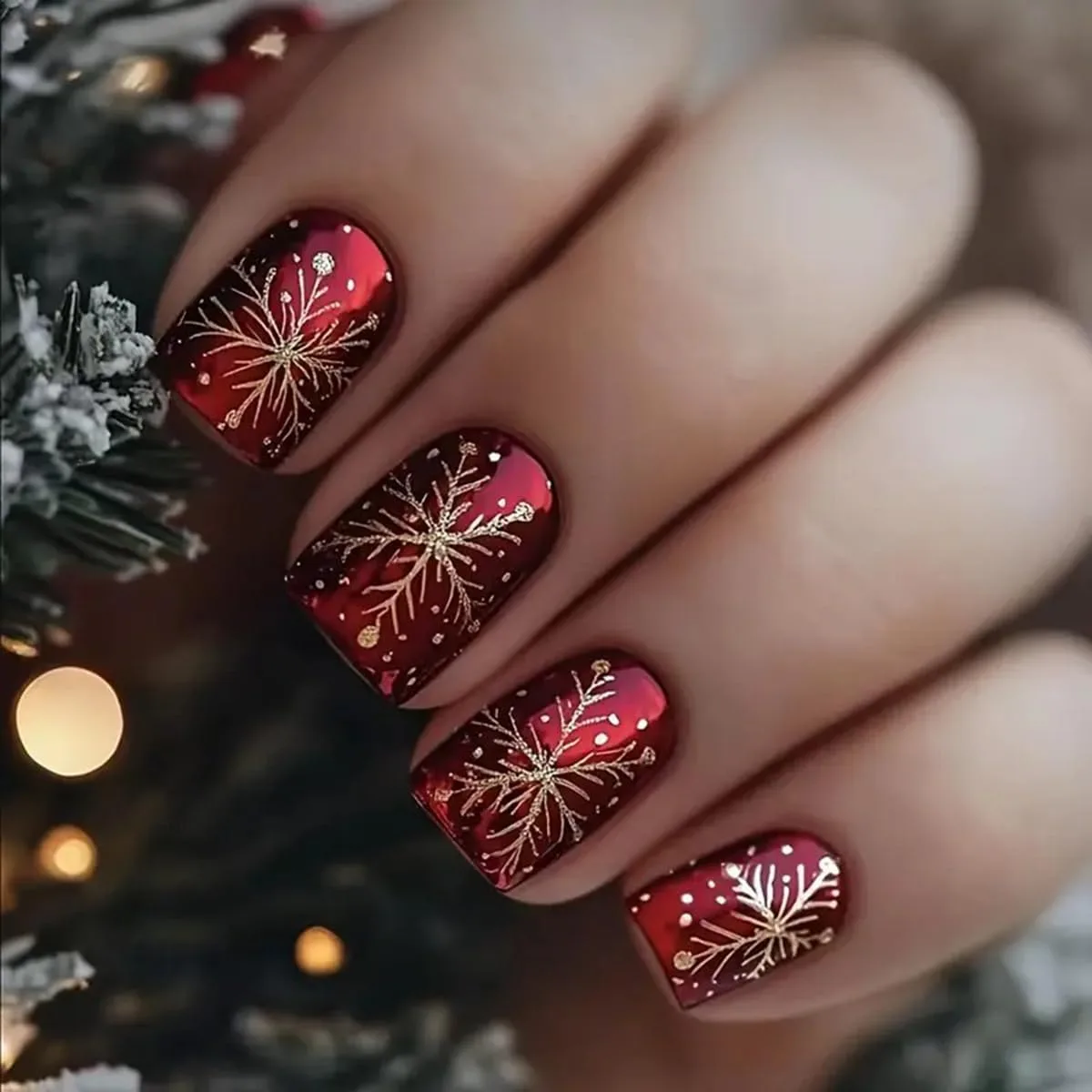holiday nail art - image 2
