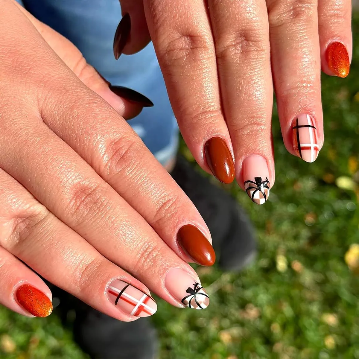 pumpkin nail art - image 3