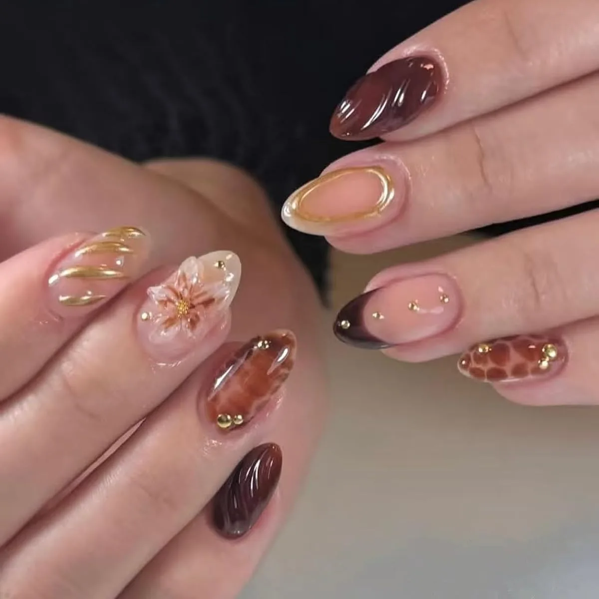 french tip nails - image 4