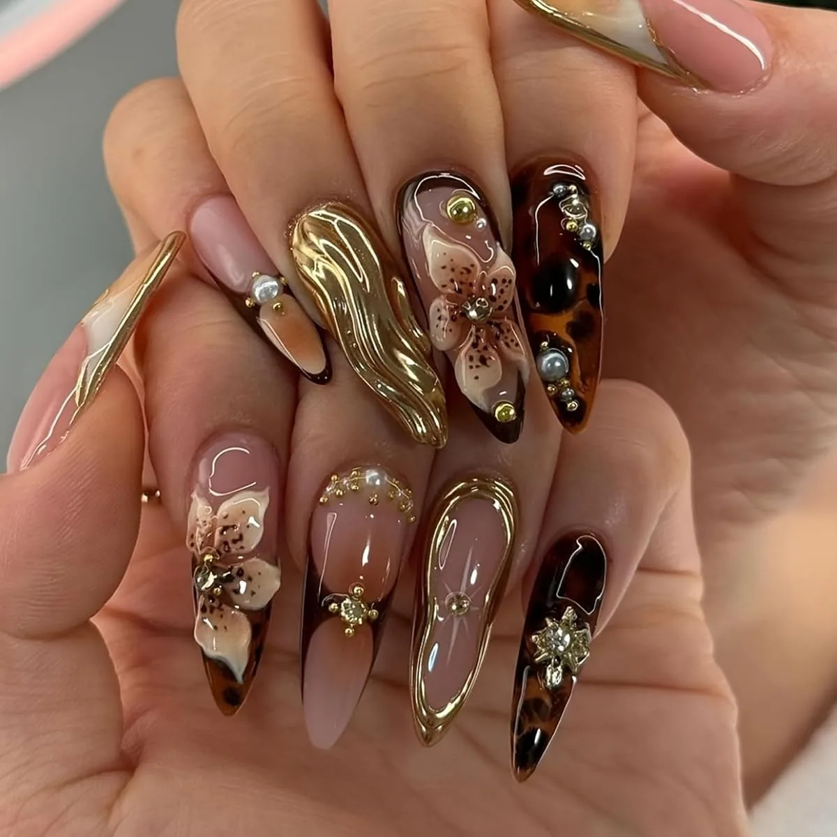 neutral brown gel polish - image 4