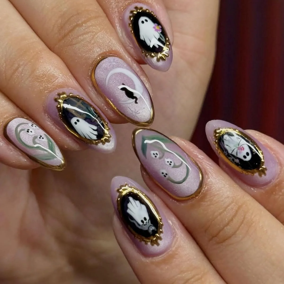french tip false nails - image 5