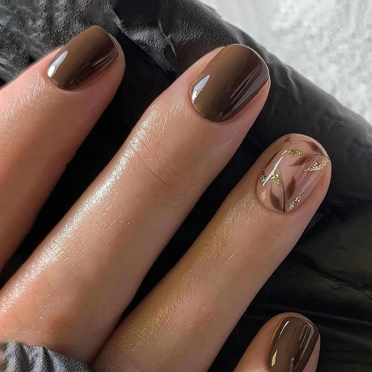 pumpkin nail art - image 5