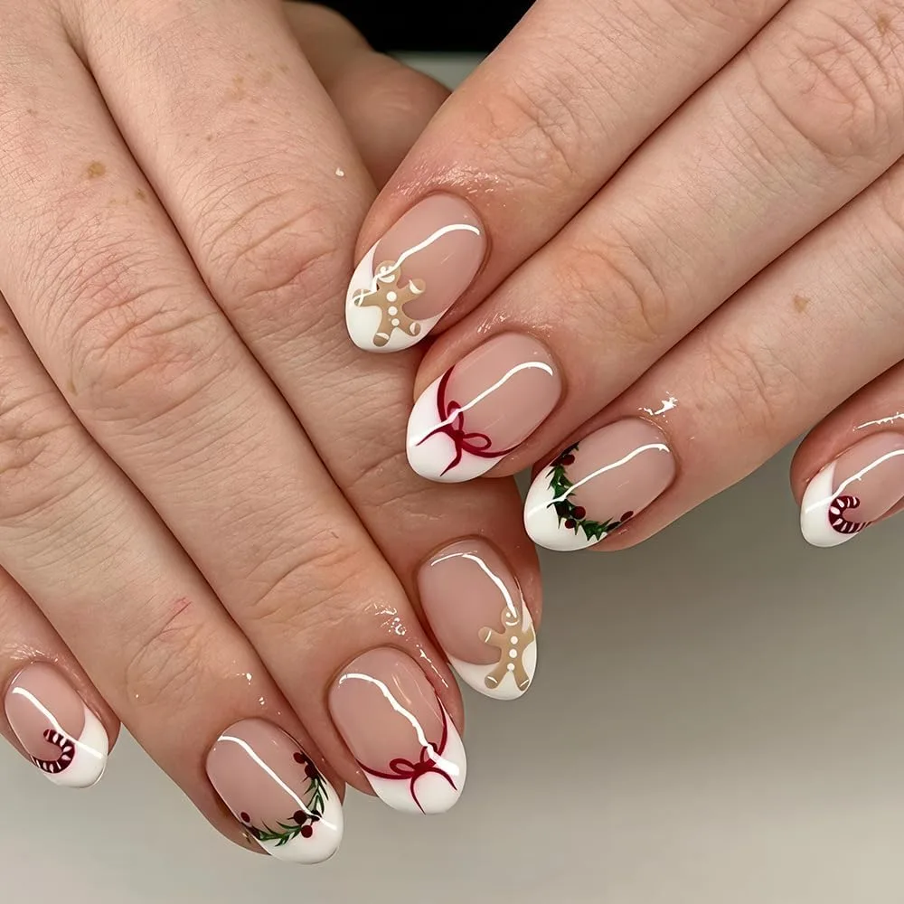 Christmas nail art - image 5